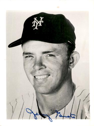 1966 New York Mets 4x5 Photos #NNO Jerry Grote Front
