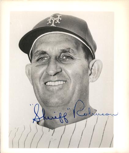 1966 New York Mets 4x5 Photos #NNO Sheriff Robinson Front