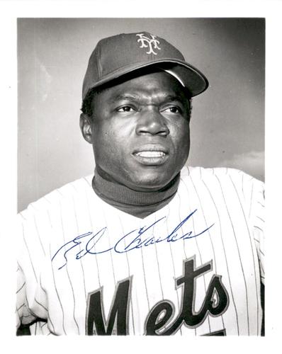 1969 New York Mets 4x5 Photos #NNO Ed Charles Front