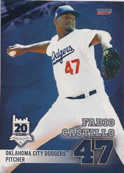 2017 Choice Oklahoma City Dodgers #4 Fabio Castillo Front