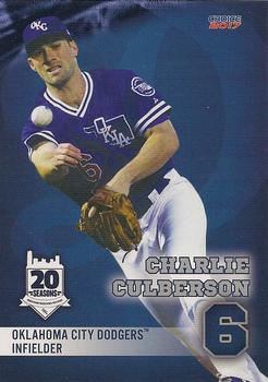 2017 Choice Oklahoma City Dodgers #5 Charlie Culberson Front