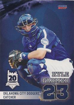 2017 Choice Oklahoma City Dodgers #9 Kyle Farmer Front
