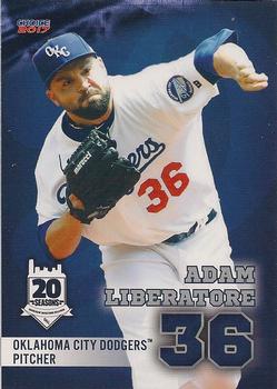 2017 Choice Oklahoma City Dodgers #13 Adam Liberatore Front
