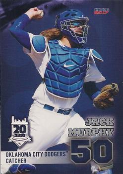 2017 Choice Oklahoma City Dodgers #19 Jack Murphy Front