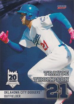 2017 Choice Oklahoma City Dodgers #24 Trayce Thompson Front