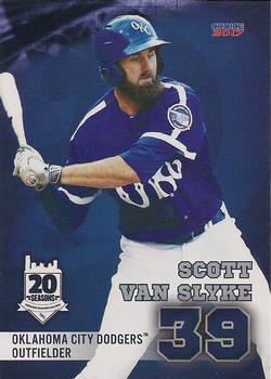 2017 Choice Oklahoma City Dodgers #26 Scott Van Slyke Front