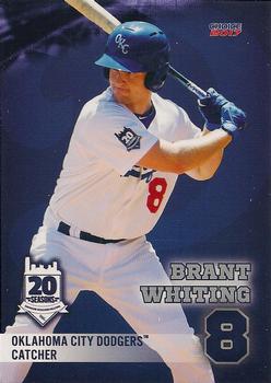 2017 Choice Oklahoma City Dodgers #28 Brant Whiting Front