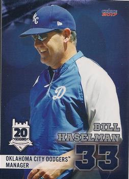 2017 Choice Oklahoma City Dodgers #31 Bill Haselman Front