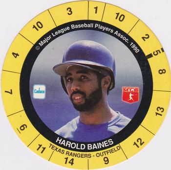 1990 Cadaco Discs #NNO Harold Baines Front