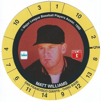 1990 Cadaco Discs #NNO Matt Williams Front