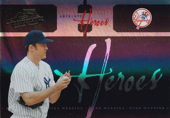 2005 Playoff Absolute Memorabilia - Heroes Reverse Spectrum #AH-62 Mike Mussina Front
