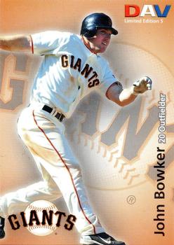 2010 DAV Major League #5 John Bowker Front