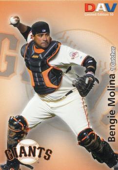 2010 DAV Major League #10 Bengie Molina Front