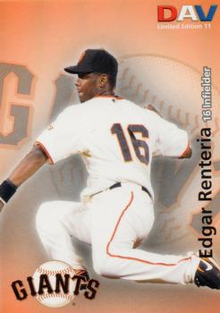 2010 DAV Major League #11 Edgar Renteria Front