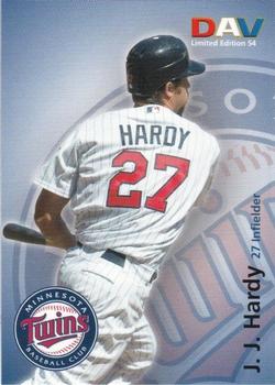2010 DAV Major League #54 J.J. Hardy Front