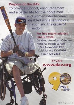 2010 DAV Major League #70 Cameron Maybin Back