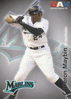 2010 DAV Major League #70 Cameron Maybin Front