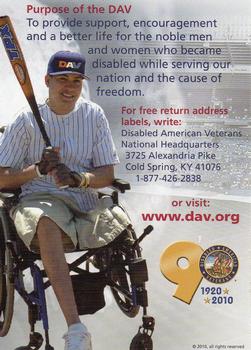 2010 DAV Major League #85 Everth Cabrera Back