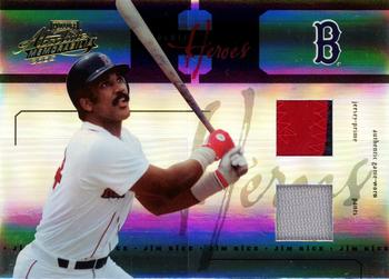 2005 Playoff Absolute Memorabilia - Heroes Swatch Double Spectrum Prime #AH-14 Jim Rice J-P Front