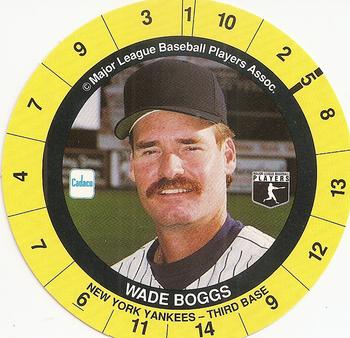 1993 Cadaco Discs #NNO Wade Boggs Front