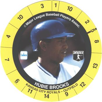 1993 Cadaco Discs #NNO Hubie Brooks Front