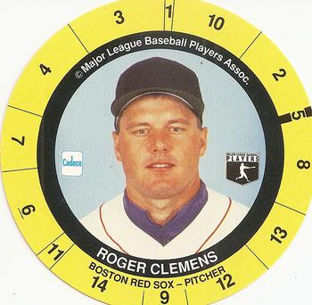 1993 Cadaco Discs #NNO Roger Clemens Front