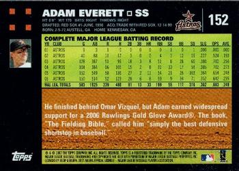 2007 Topps #152 Adam Everett Back