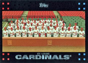 2007 Topps #228 St. Louis Cardinals Front