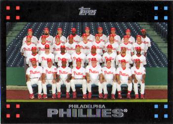 2007 Topps #238 Philadelphia Phillies Front