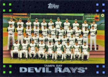 2007 Topps #244 Tampa Bay Devil Rays Front