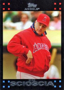 2007 Topps #247 Mike Scioscia Front