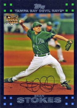 2007 Topps #276 Brian Stokes Front