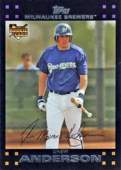 2007 Topps #283 Drew Anderson Front
