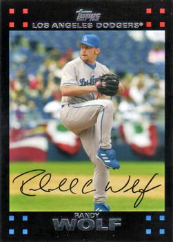 2007 Topps #427 Randy Wolf Front