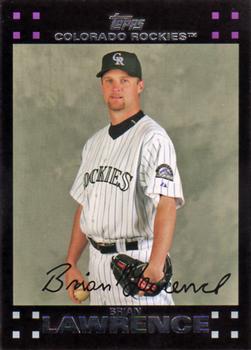 2007 Topps #477 Brian Lawrence Front