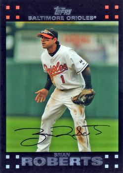 2007 Topps #502 Brian Roberts Front