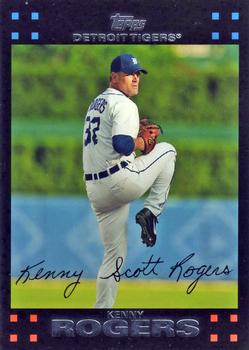 2007 Topps #511 Kenny Rogers Front