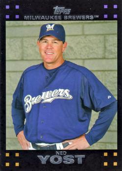 2007 Topps #617 Ned Yost Front