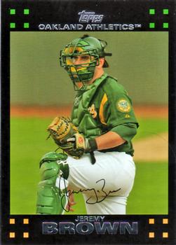 2007 Topps #624 Jeremy Brown Front