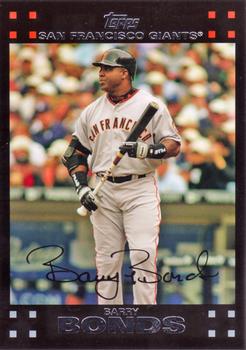 2007 Topps #661 Barry Bonds Front