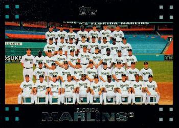 2007 Topps #592 Florida Marlins Front