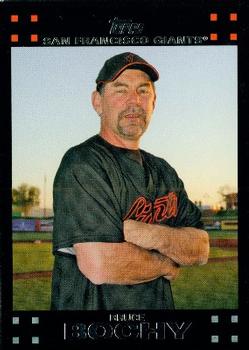 2007 Topps #605 Bruce Bochy Front