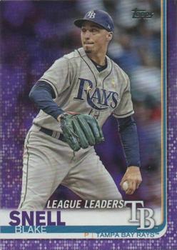 2019 Topps - Purple #24 Blake Snell Front