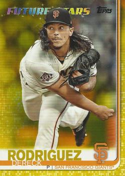 2019 Topps - Yellow #4 Dereck Rodriguez Front