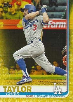 2019 Topps - Yellow #72 Chris Taylor Front