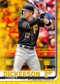 2019 Topps - Yellow #89 Corey Dickerson Front
