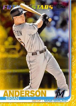 2019 Topps - Yellow #212 Brian Anderson Front