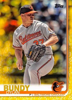 2019 Topps - Yellow #233 Dylan Bundy Front