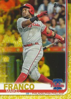 2019 Topps - Yellow #327 Maikel Franco Front