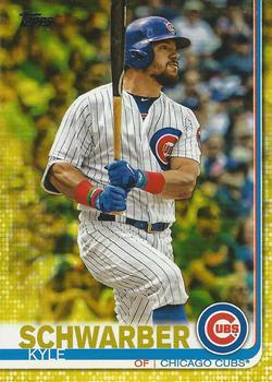 2019 Topps - Yellow #349 Kyle Schwarber Front